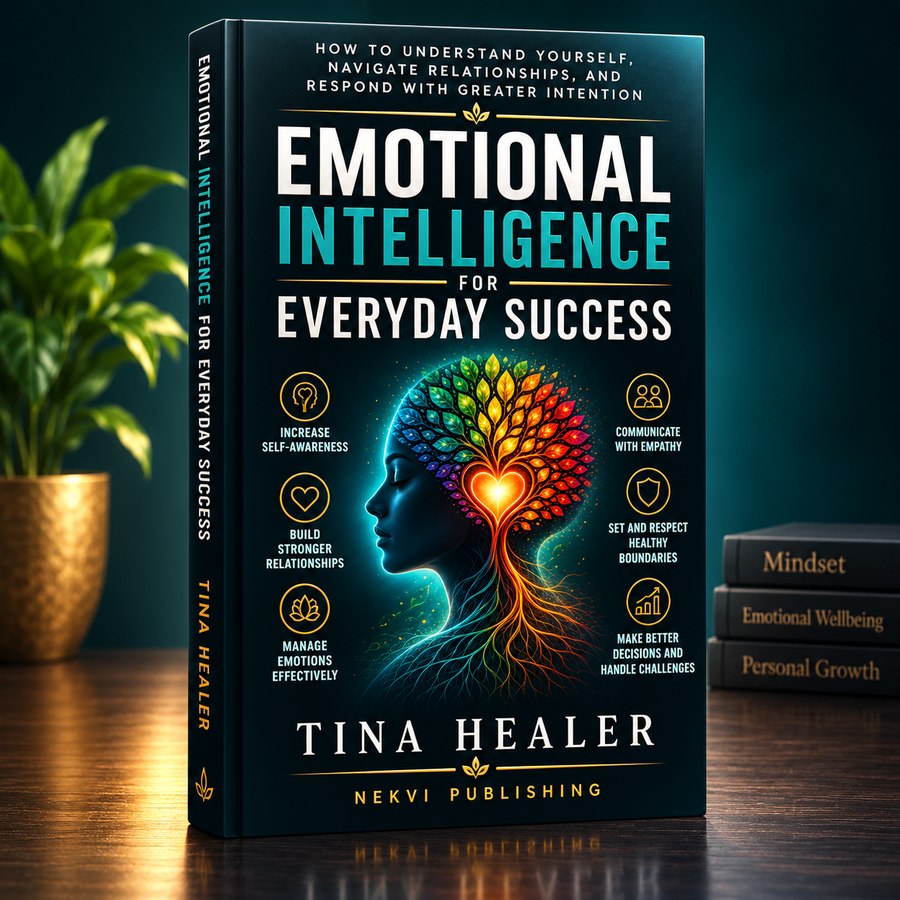 Emotional Intelligence for Everyday Success book cover by Tina Healer, NEKVI Publishing
